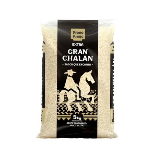 Gran Chalan Arroz Extra Añejo Bolsa x 5 kg.