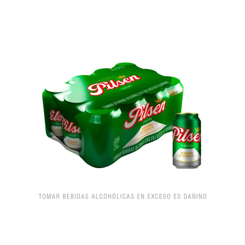 cerveza pilsen callao 473 ml Pilsen cerveza six pack lata x 473 ml - Imagen 1