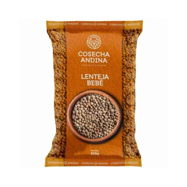 Cosecha Andina Lenteja Bebe Bolsa x 500 gr
