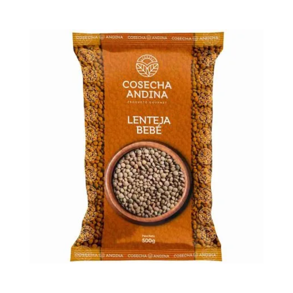 lenteja bebe 500 g Cosecha Andina Lenteja Bebe Bolsa x 500 gr - Imagen 1